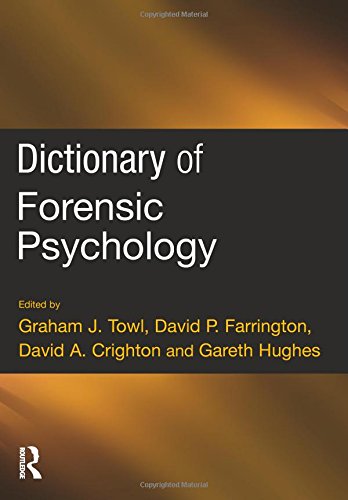 Dictionary of Forensic Psychology