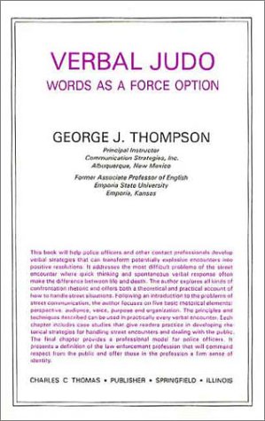 Verbal Judo: Words As a Force Option