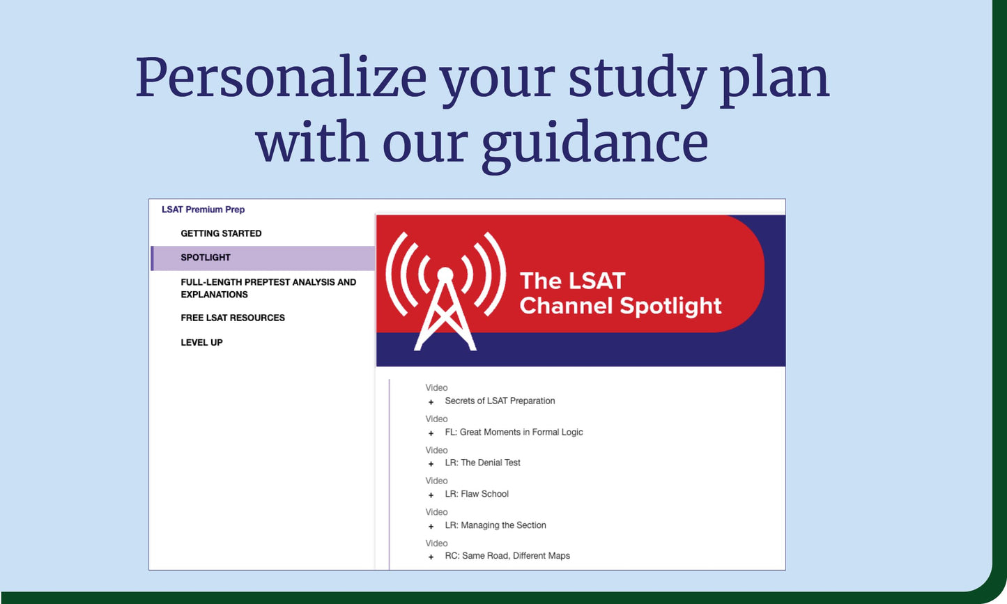 LSAT Premium Prep (2026): 4: Master the Digital LSAT with Exclusive 99th-Percentile Instructor Videos, Data-Driven Strategies, and Official Practice (Kaplan Test Prep)