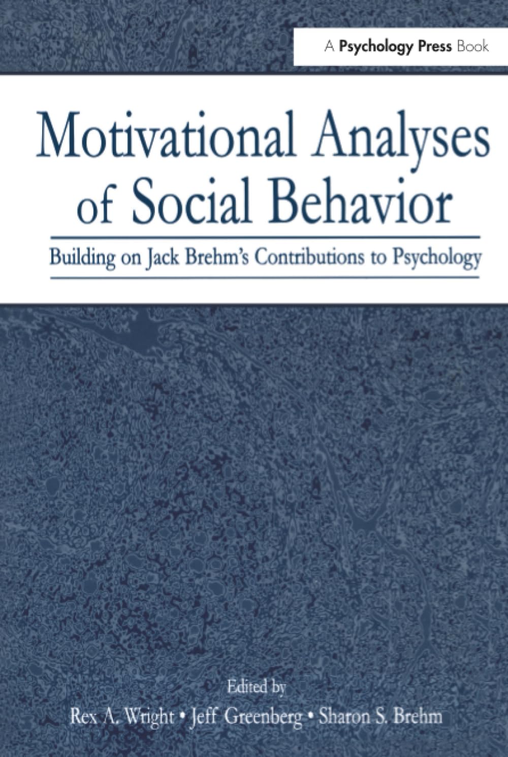 Motivational Analyses of Social Behavior