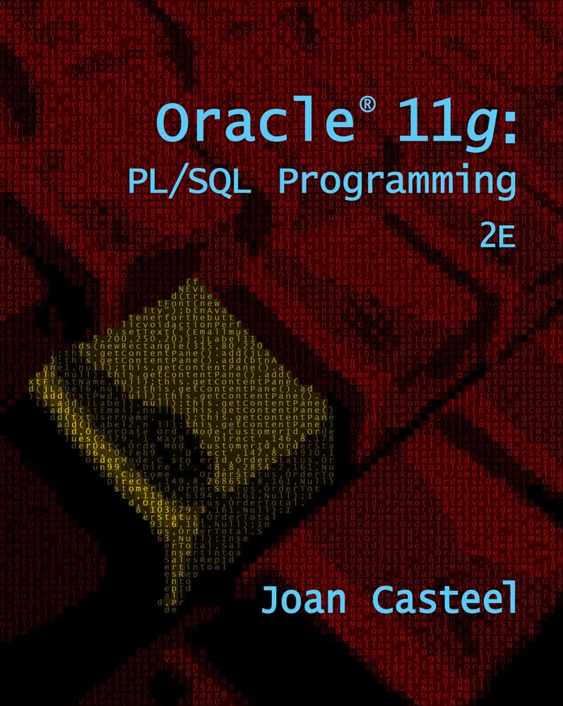 Oracle 11g: PL/SQL Programming