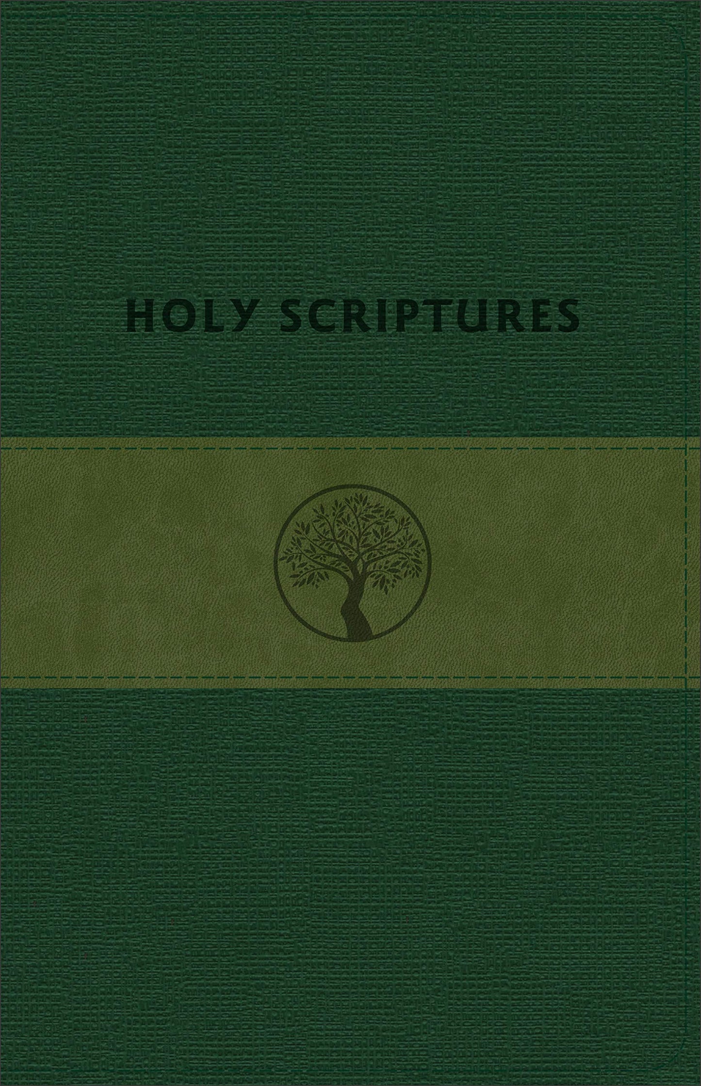 TLV Personal Size Giant Print Reference, Holy Scriptures, Grove/Olive LeatherTouch