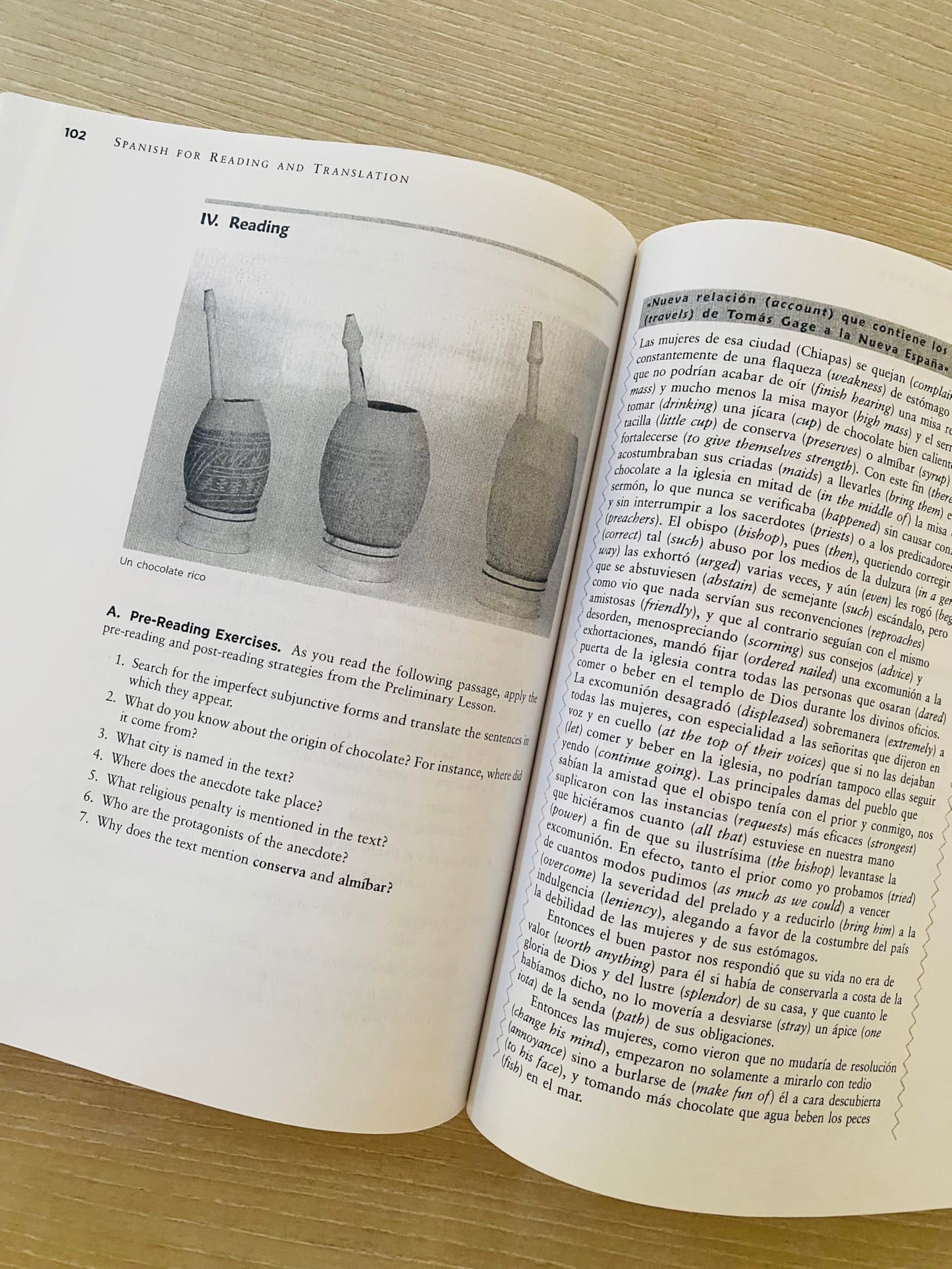 Spanish for Reading and Translation