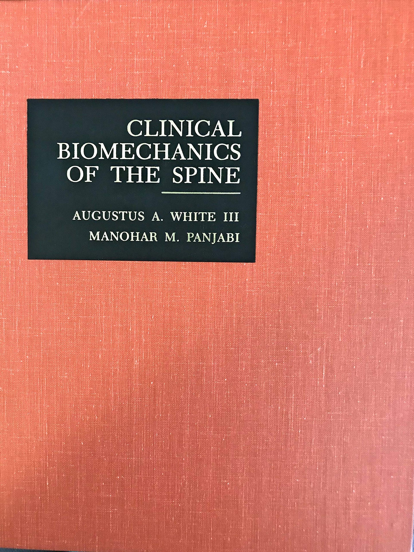 Clinical Biomechanics of the Spine