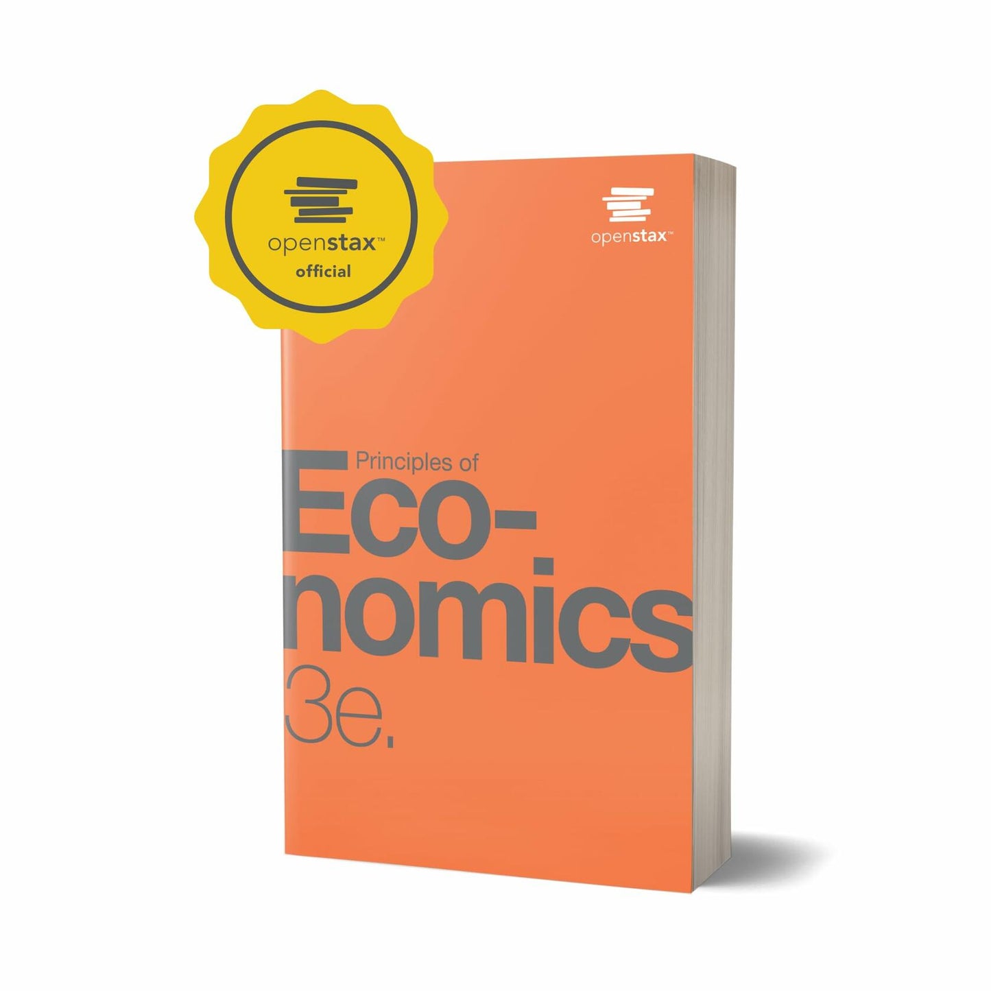 Principles of Economics 3e by OpenStax (Official hardcover full-color print version)