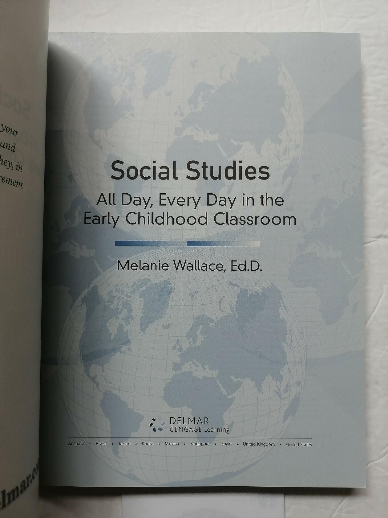 Social Studies: All Day Every Day in the Early Childhood Classroom