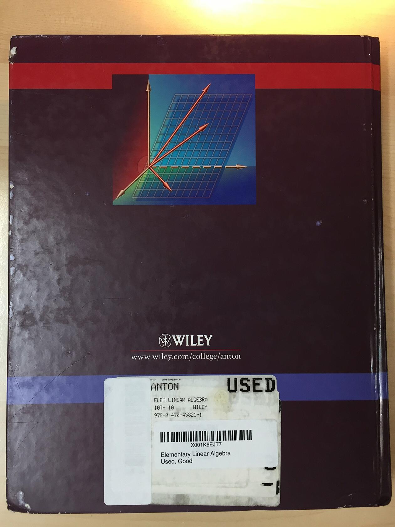 Elementary Linear Algebra