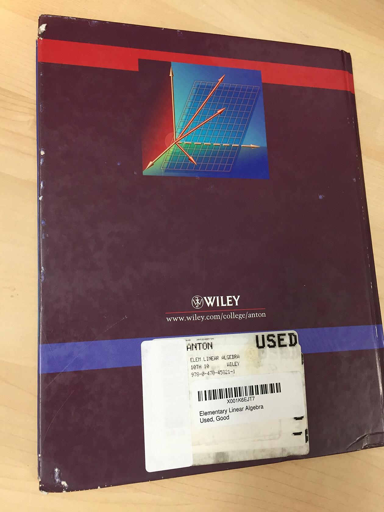 Elementary Linear Algebra