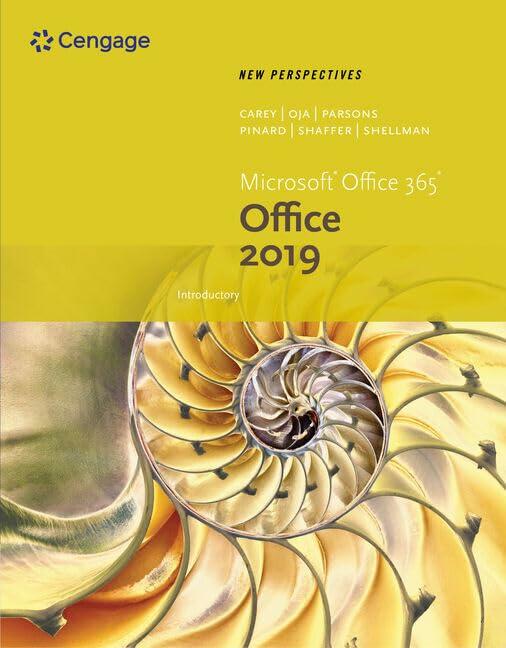Bundle: New Perspectives Microsoft Office 365 & Office 2019 Introductory, Loose-leaf Version + SAM 365 & 2019 Assessments, Training, and Projects Printed Access Card with Access to eBook for 1 term