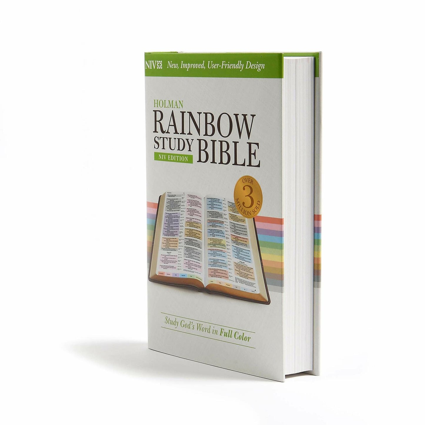 NIV Rainbow Study Bible, Jacketed Hardcover
