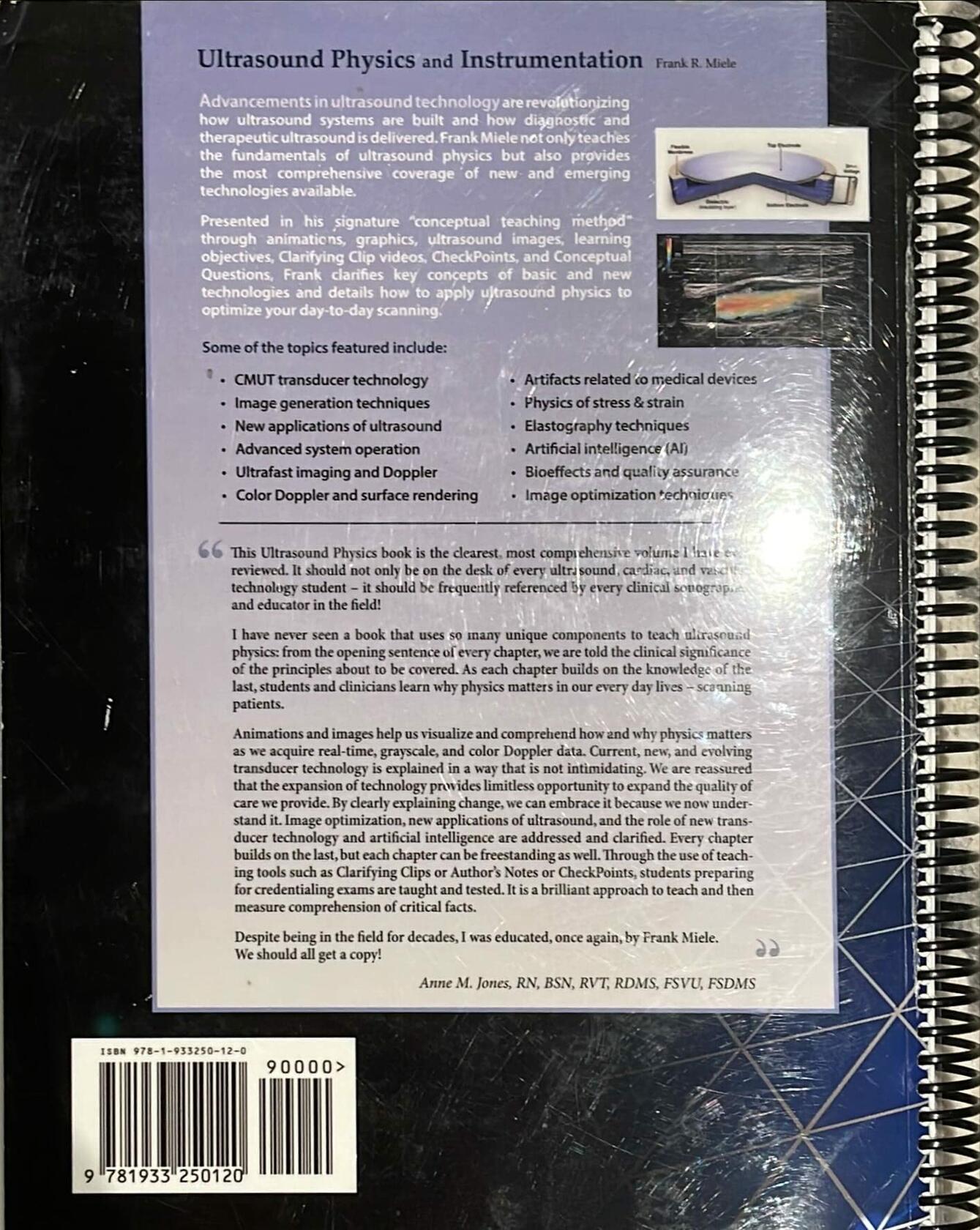 Ultrasound Physics and Instrumentation 6th Edition Chapters 1-11