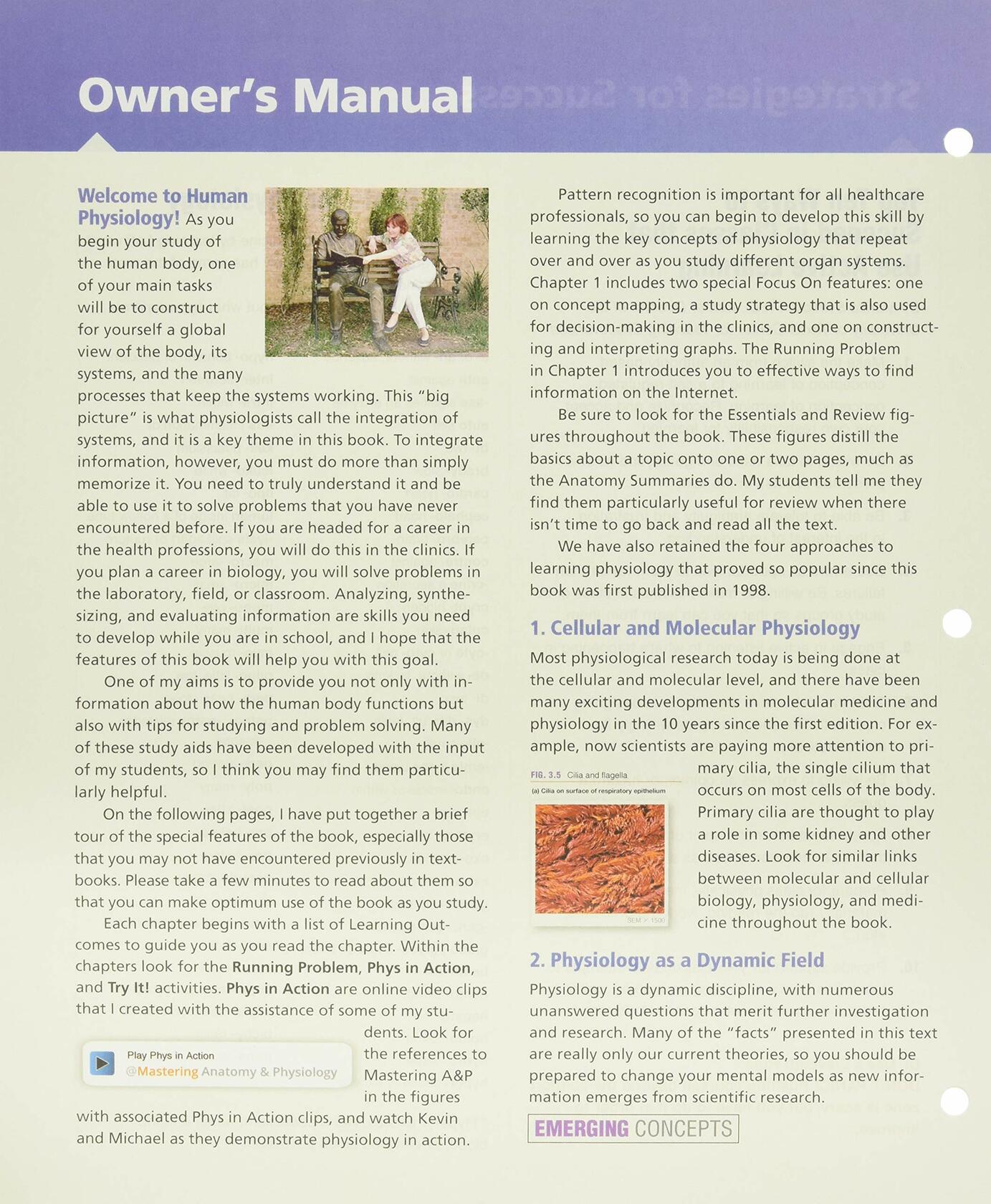 Human Physiology: An Integrated Approach