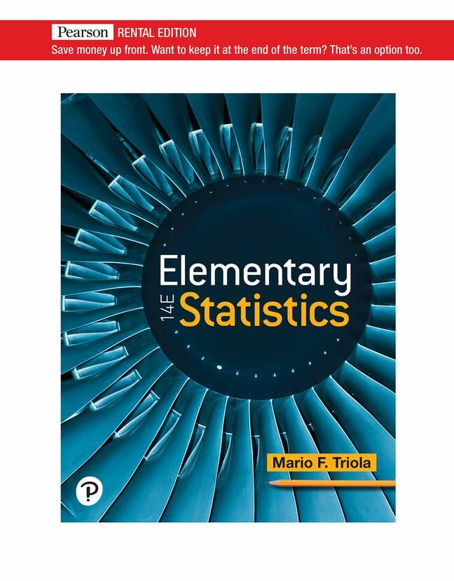 Elementary Statistics