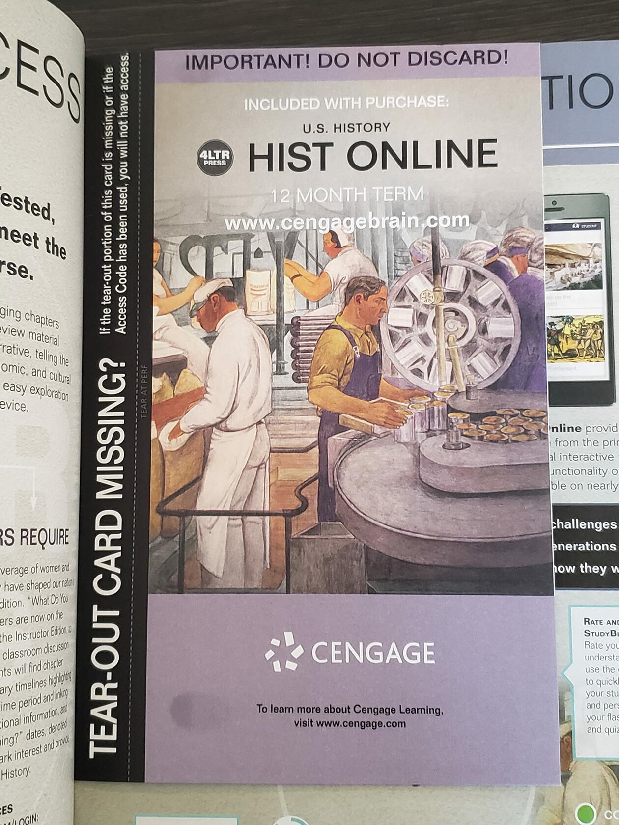 HIST, Comprehensive (with HIST Online, 2 term (12 months) Printed Access Card) (New, Engaging Titles from 4LTR Press)