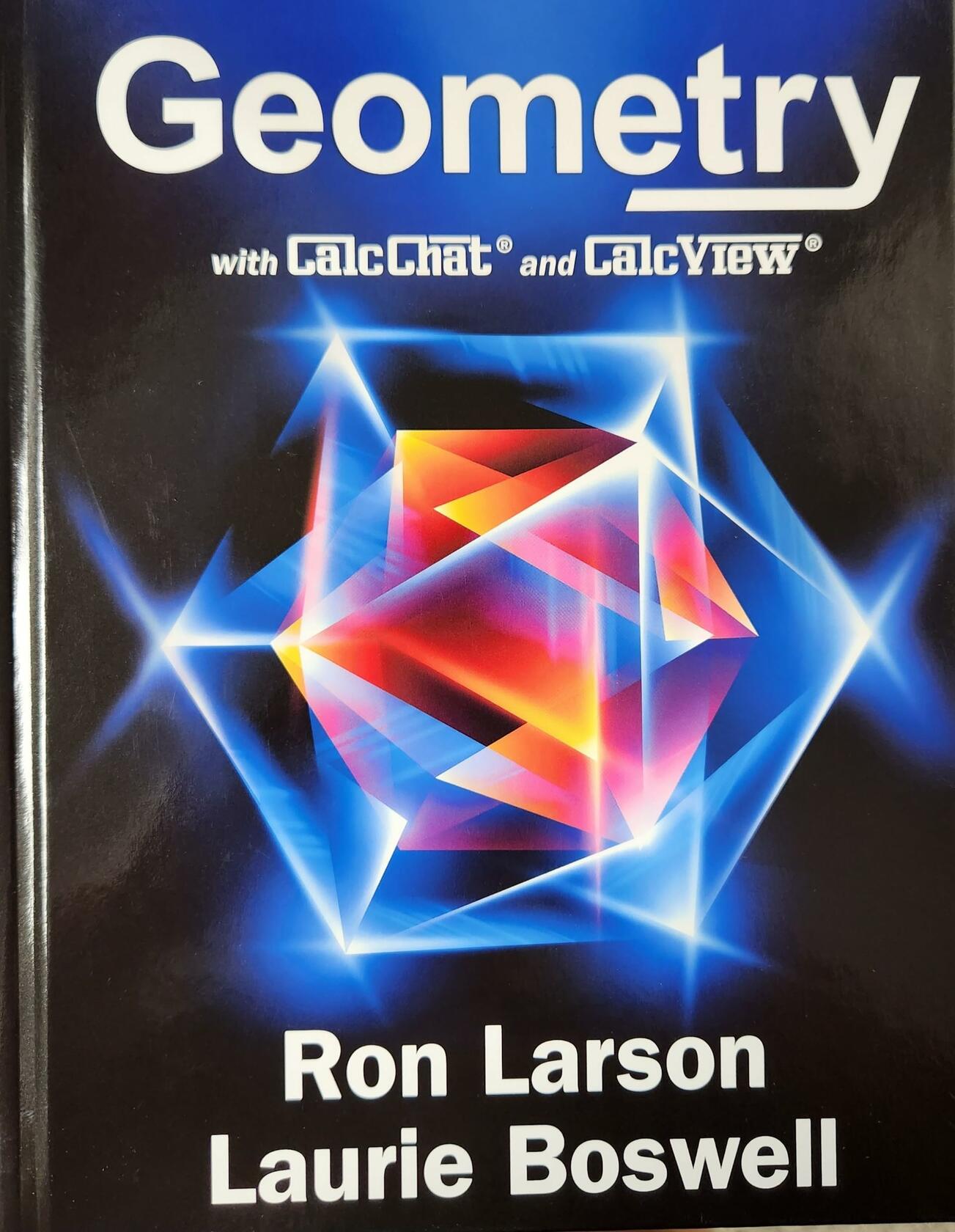Geometry, w/ CalcChat and CalcView, c.2022, 9781644328651, 1644328658