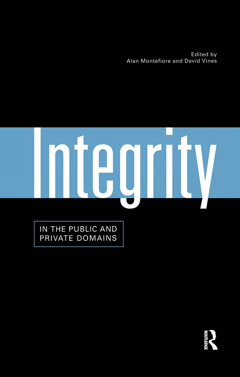 Integrity in the Public and Private Domains