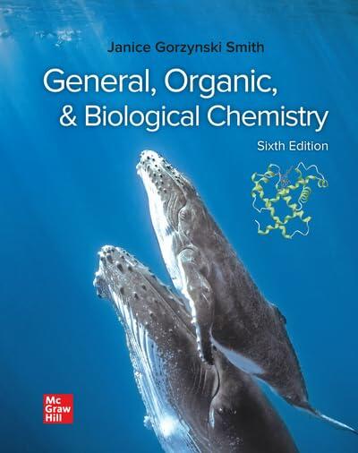 Looseleaf for General, Organic & Biological Chemistry (6th Edition)