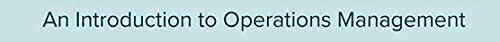 Matching Supply with Demand: An Introduction to Operations Management