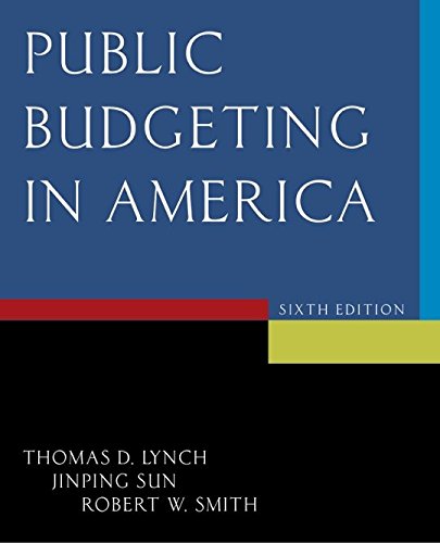 PUBLIC BUDGETING IN AMERICA