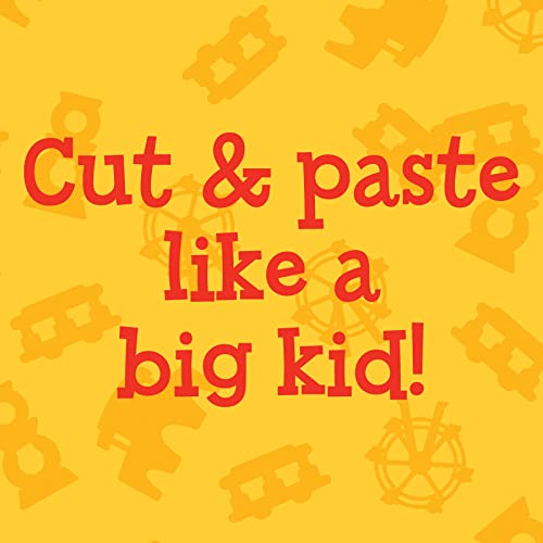 Daniel Tiger Scissor, Cut & Paste Skills for Kids Ages 3-5, Includes Stickers & Stencils! A Cutting and Pasting Activity Workbook