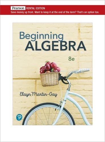 Beginning Algebra [RENTAL EDITION]