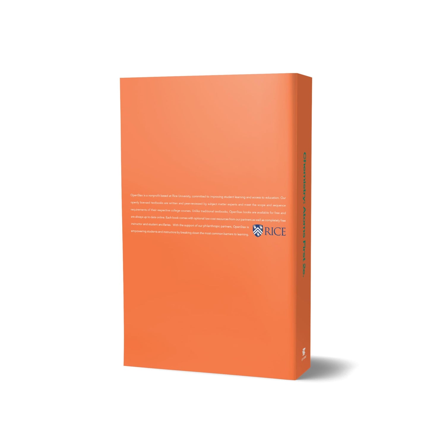 Chemistry: Atoms First 2e by OpenStax (paperback version, B&W)