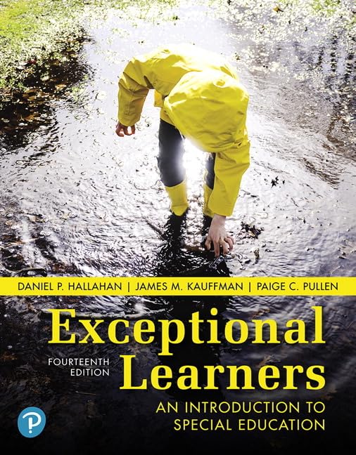 Exceptional Learners: An Introduction to Special Education -- MyLab Education with Pearson eText Access Code