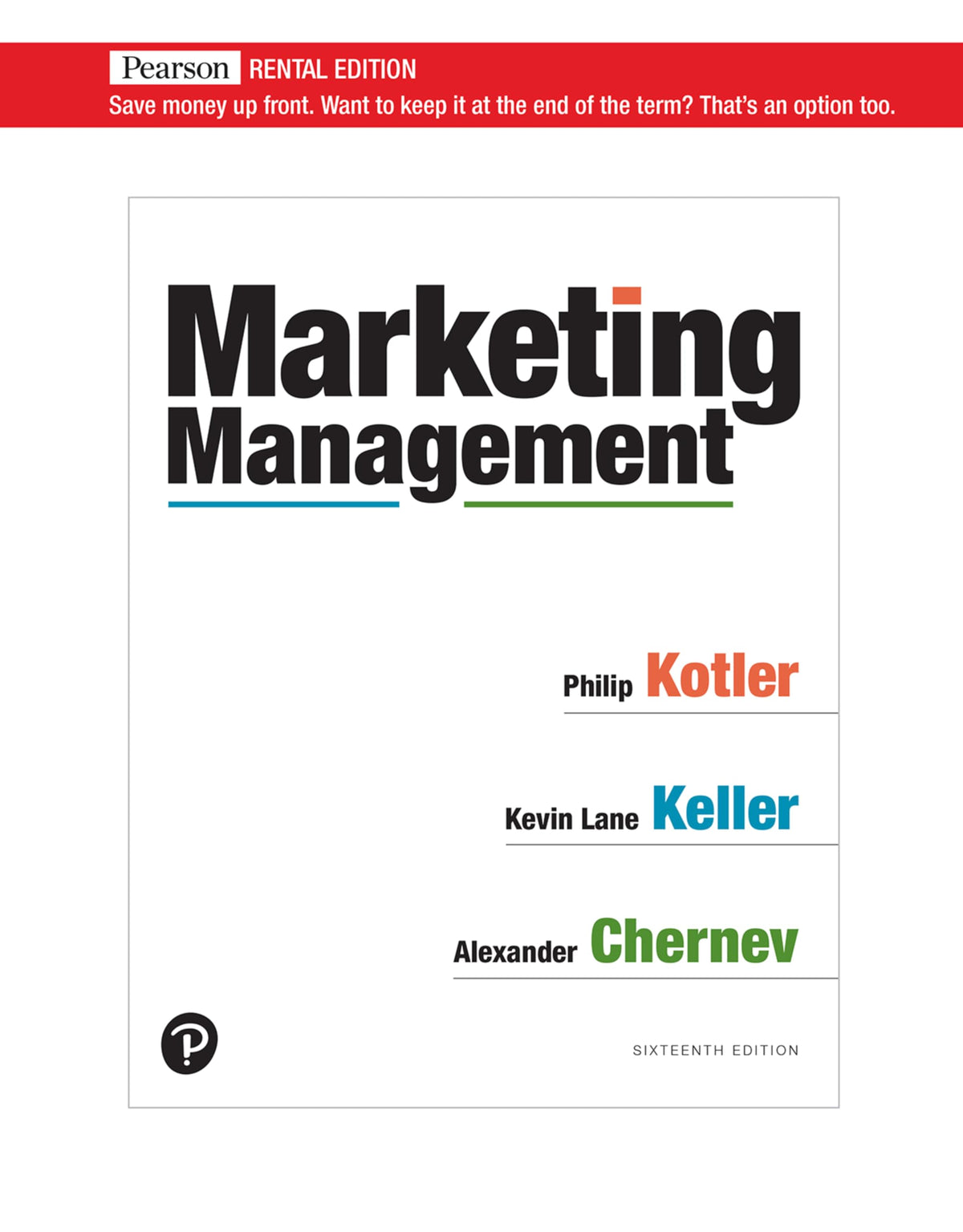Marketing Management [RENTAL EDITION]