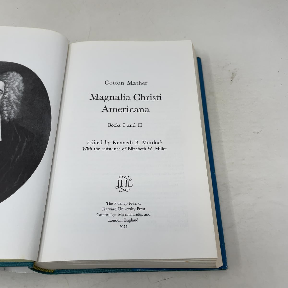 Magnalia Christi Americana, Books I and II