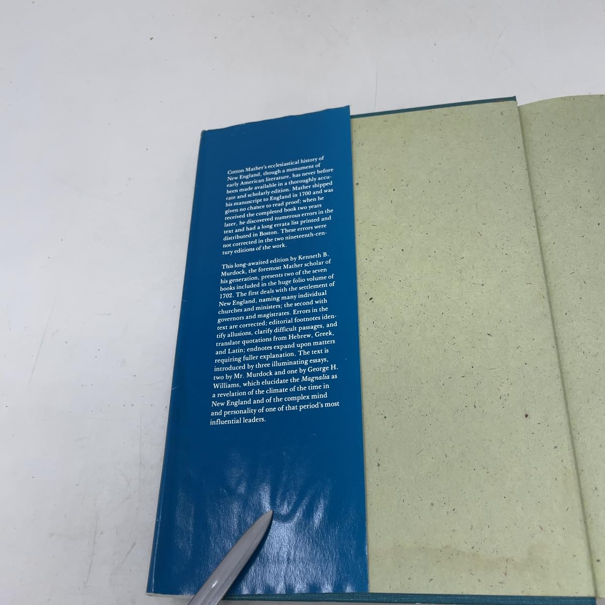 Magnalia Christi Americana, Books I and II