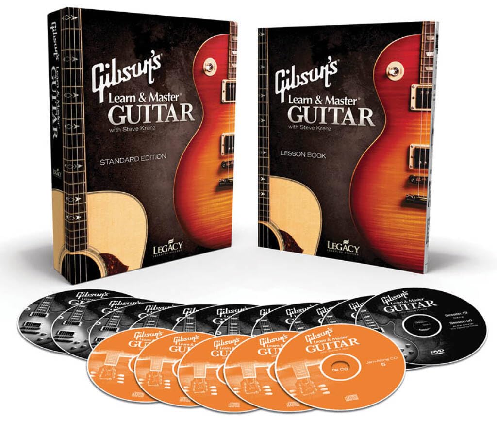 Gibson's Learn & Master Guitar Boxed Dvd/CD Set Legacy Of Learning