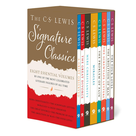 The C. S. Lewis Signature Classics (8-Volume Box Set): An Anthology of 8 C. S. Lewis Titles: Mere Christianity, The Screwtape Letters, Miracles, The ... The Abolition of Man, and The Four Loves