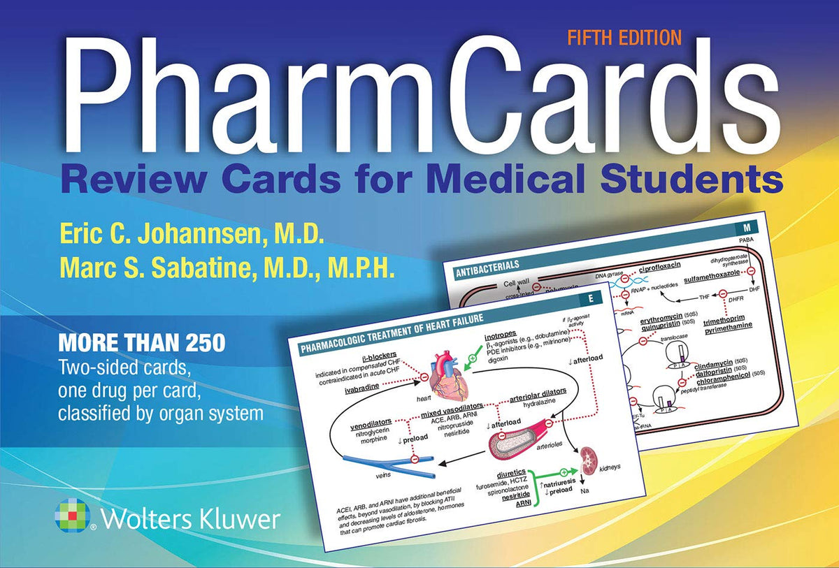 Pharmcards: Review Cards for Medical Students