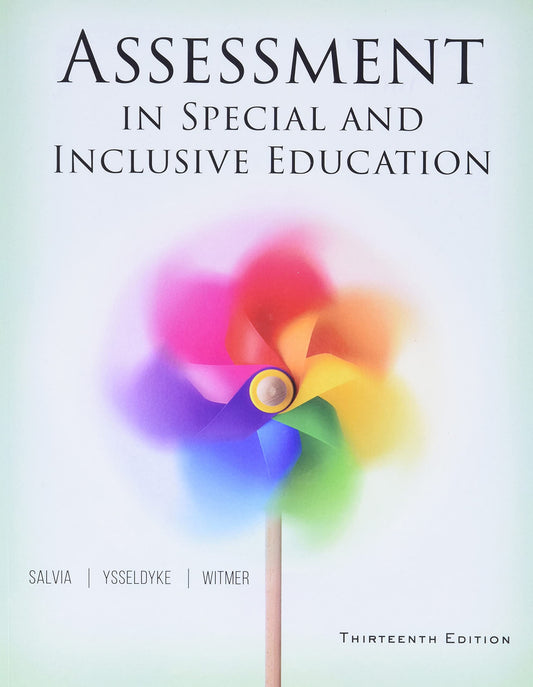 Assessment: In Special and Inclusive Education