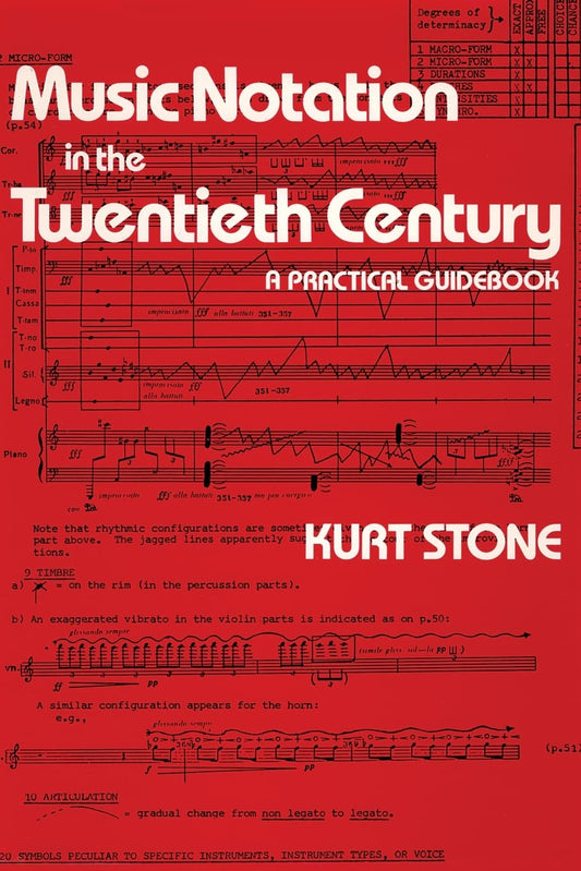 Music Notation in the Twentieth Century: A Practical Guidebook