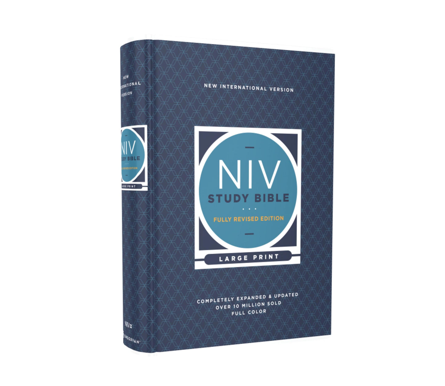 NIV Study Bible, Fully Revised Edition (Study Deeply. Believe Wholeheartedly.), Large Print, Hardcover, Red Letter, Comfort Print