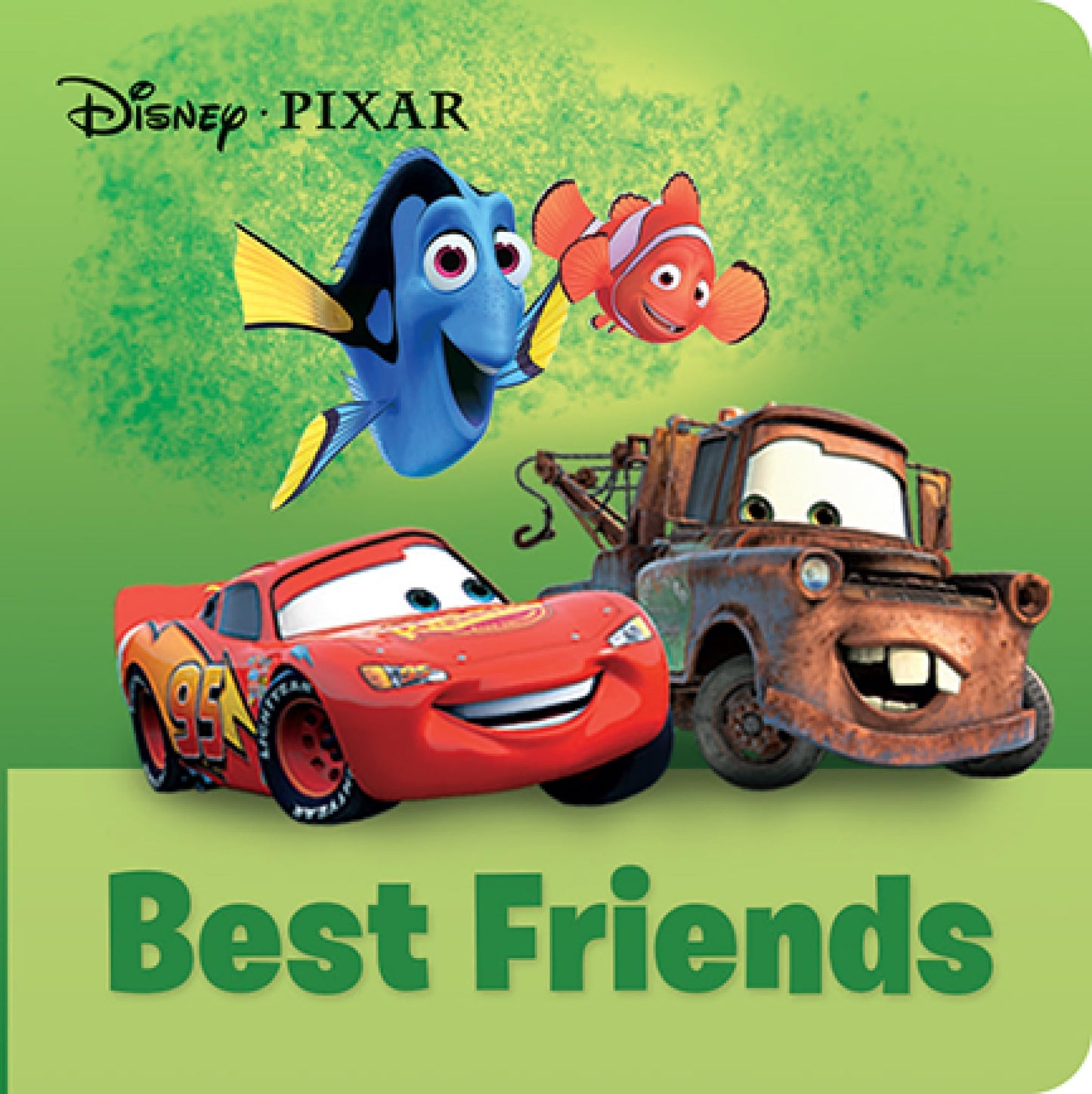 Disney Pixar Toy Story, Cars, Finding Nemo, and More! - My First Library 12 Board Book Block Set - PI Kids