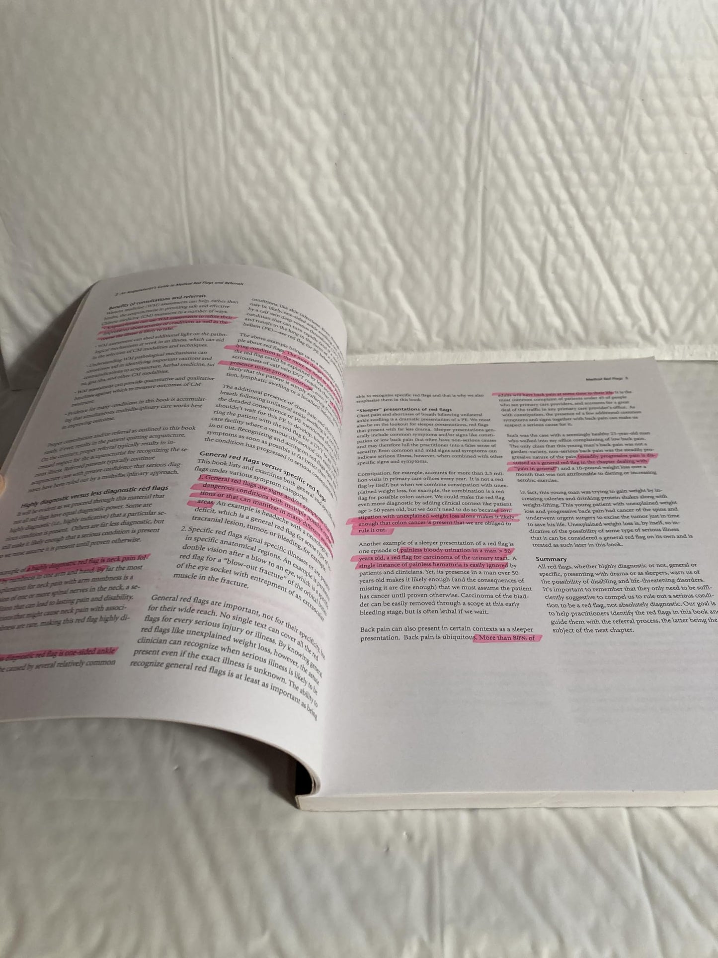 An Acupuncturist's Guide to Medical Red Flags and Referrals