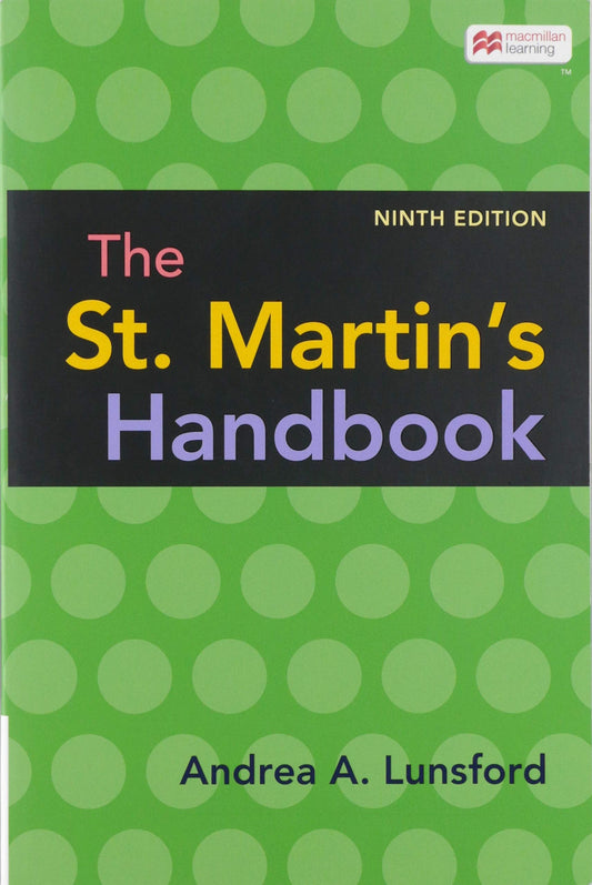 The St. Martin's Handbook (Paper Version)