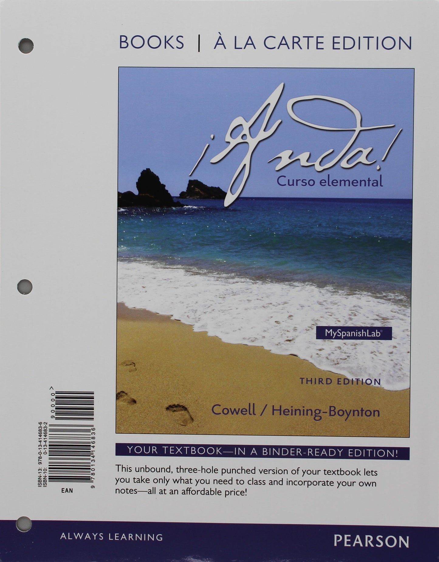 ¡Anda! Curso elemental, Books al la Carte Plus MyLab Spanish -- Access Card Package