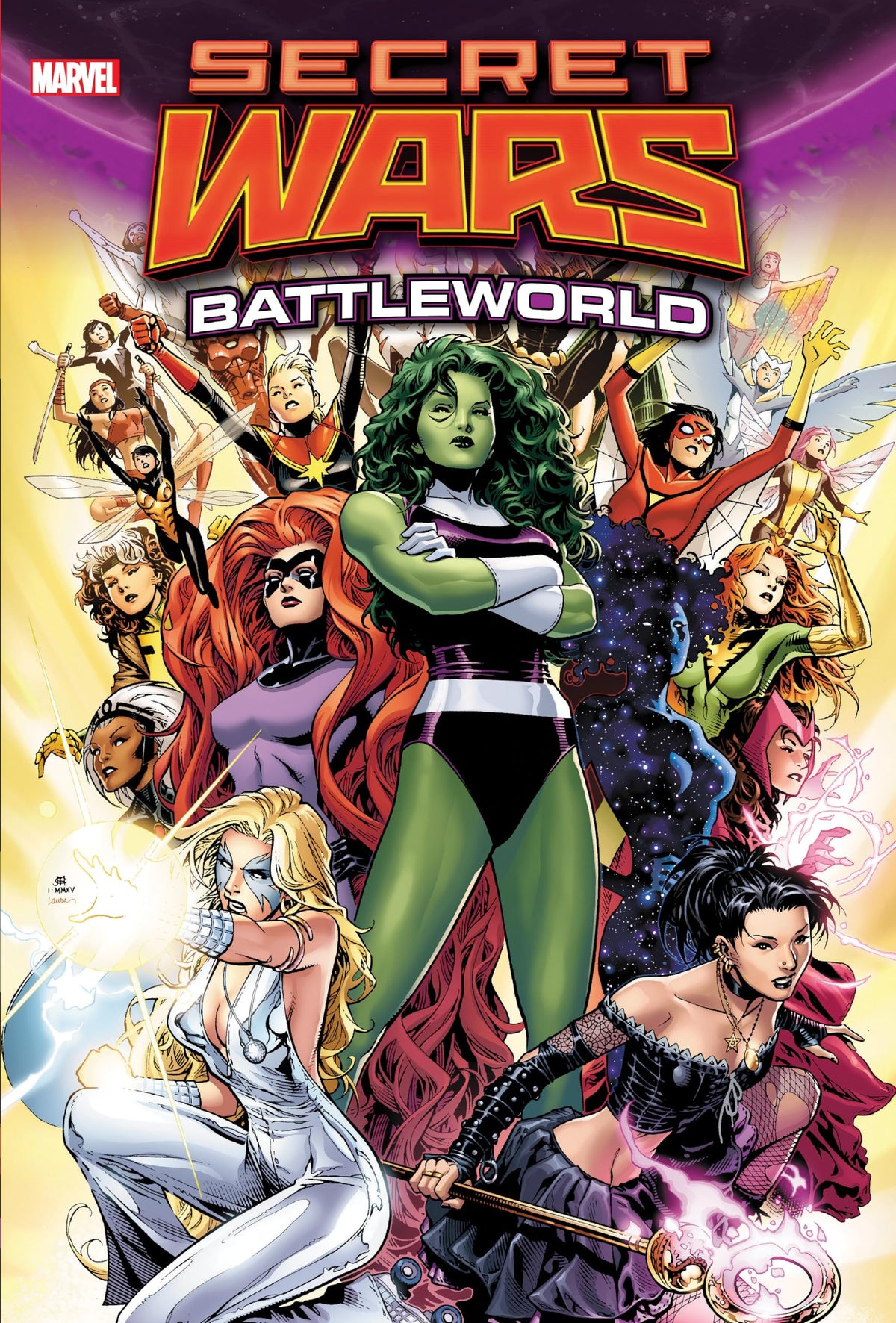 Secret Wars: Battleworld Omnibus Vol. 1 Jim Cheung Cover (Marvel Secret Wars)