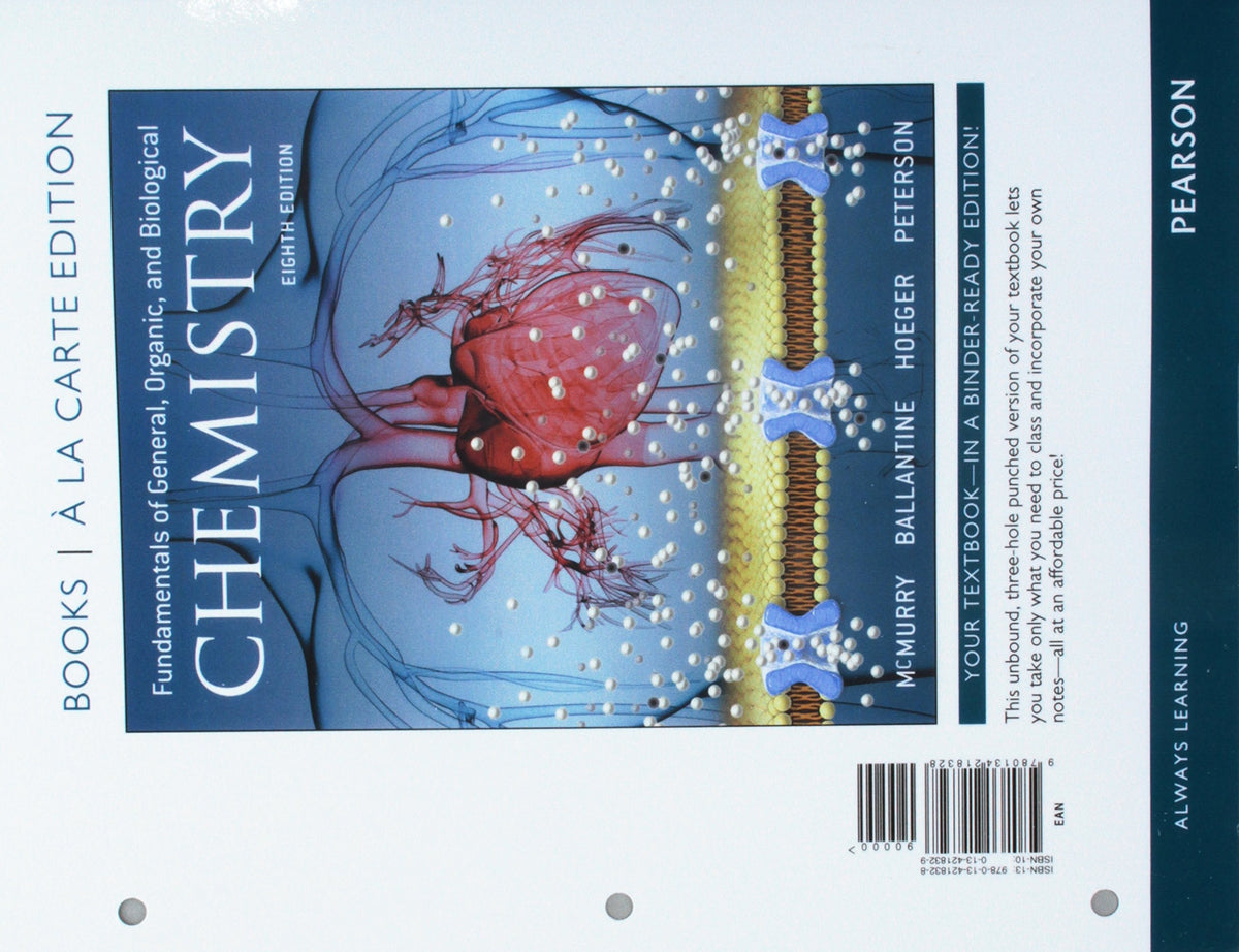 Fundamentals of General, Organic, and Biological Chemistry, Books a la Carte Edition; Modified Mastering Chemistry with Pearson eText -- ValuePack ... and Biological Chemistry (4th Edition)