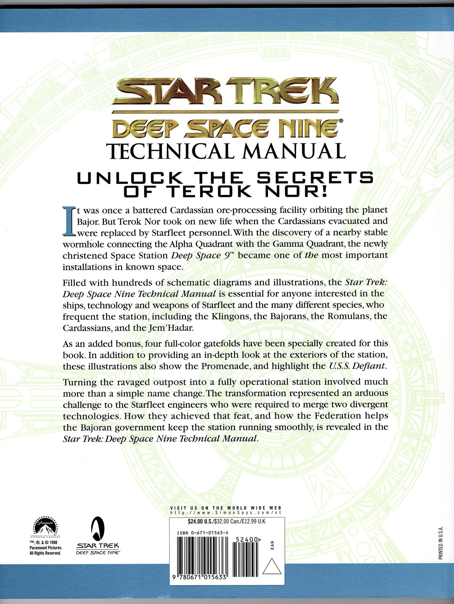 Star Trek: Deep Space Nine Technical Manual