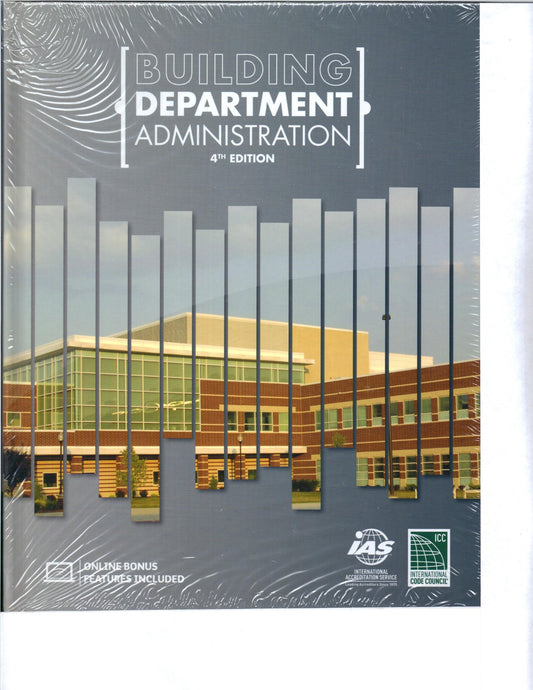 Building Department Administration, (Hardcover 4th edition)