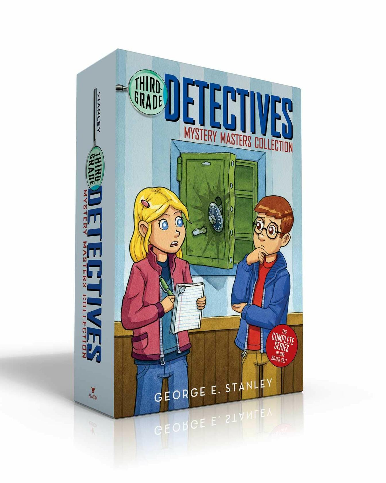 Third-Grade Detectives Mystery Masters Collection (Boxed Set): The Clue of the Left-Handed Envelope; The Puzzle of the Pretty Pink Handkerchief; The ... Green Skin; The Case of the Dirty Clue; etc. [Paperback] Stanley, George E. and Murdocca, Salvatore