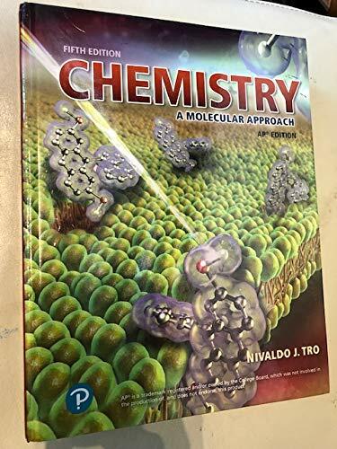 Chemistry A Molecular Approach 5th Edition AP Edition [Hardcover] Tro