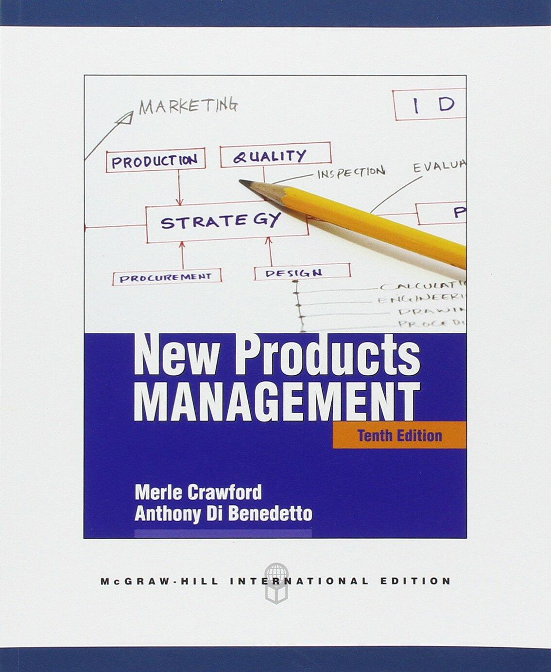 New Products Management [Paperback] C Merle Crawford