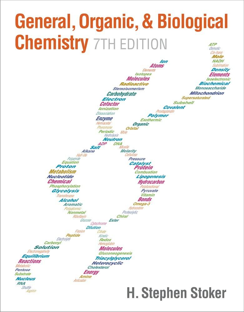 General, Organic, and Biological Chemistry [Hardcover] Stoker, H. Stephen