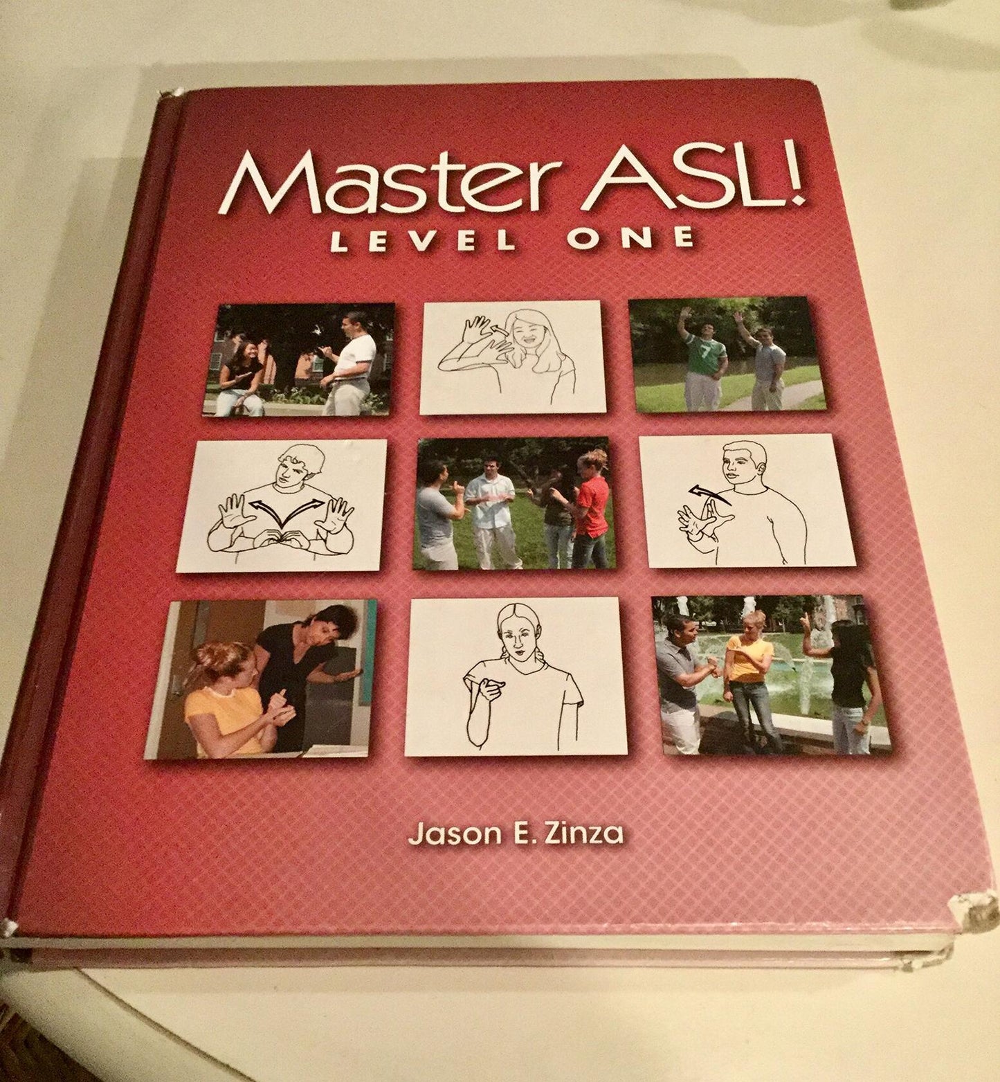 Master ASL - Level One (with DVD) [Hardcover] Zinza, Jason E.