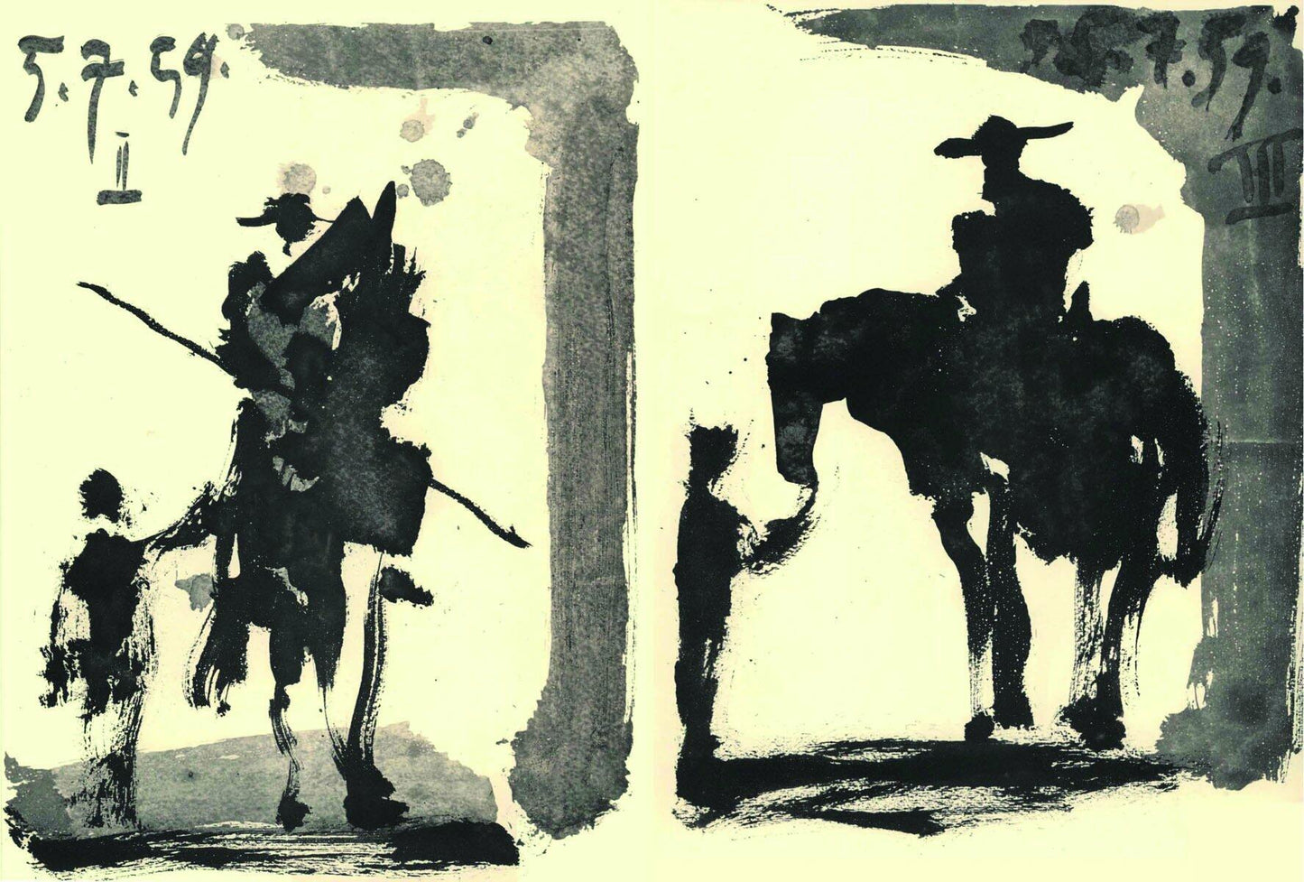 Picasso, Toros y Toreros (English and Spanish Edition) Dominguin, Luis-Miguel and Boudaille, Georges